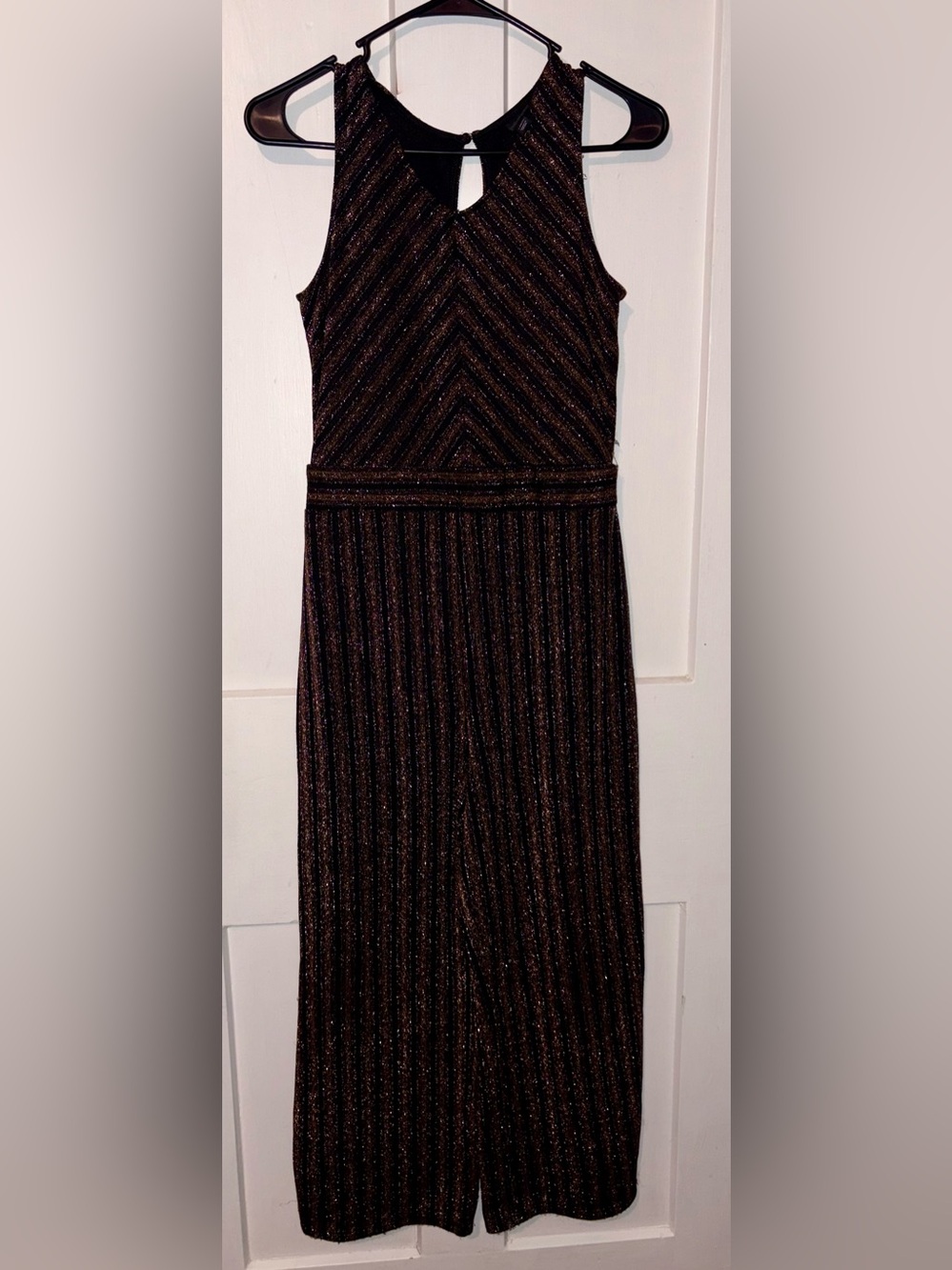 Big Girls Sparkly Romper size L 10/12 - Picture 1 of 5